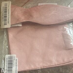 Dusty Rose Bow Tie and Pocket Square Set - Men's Accessories